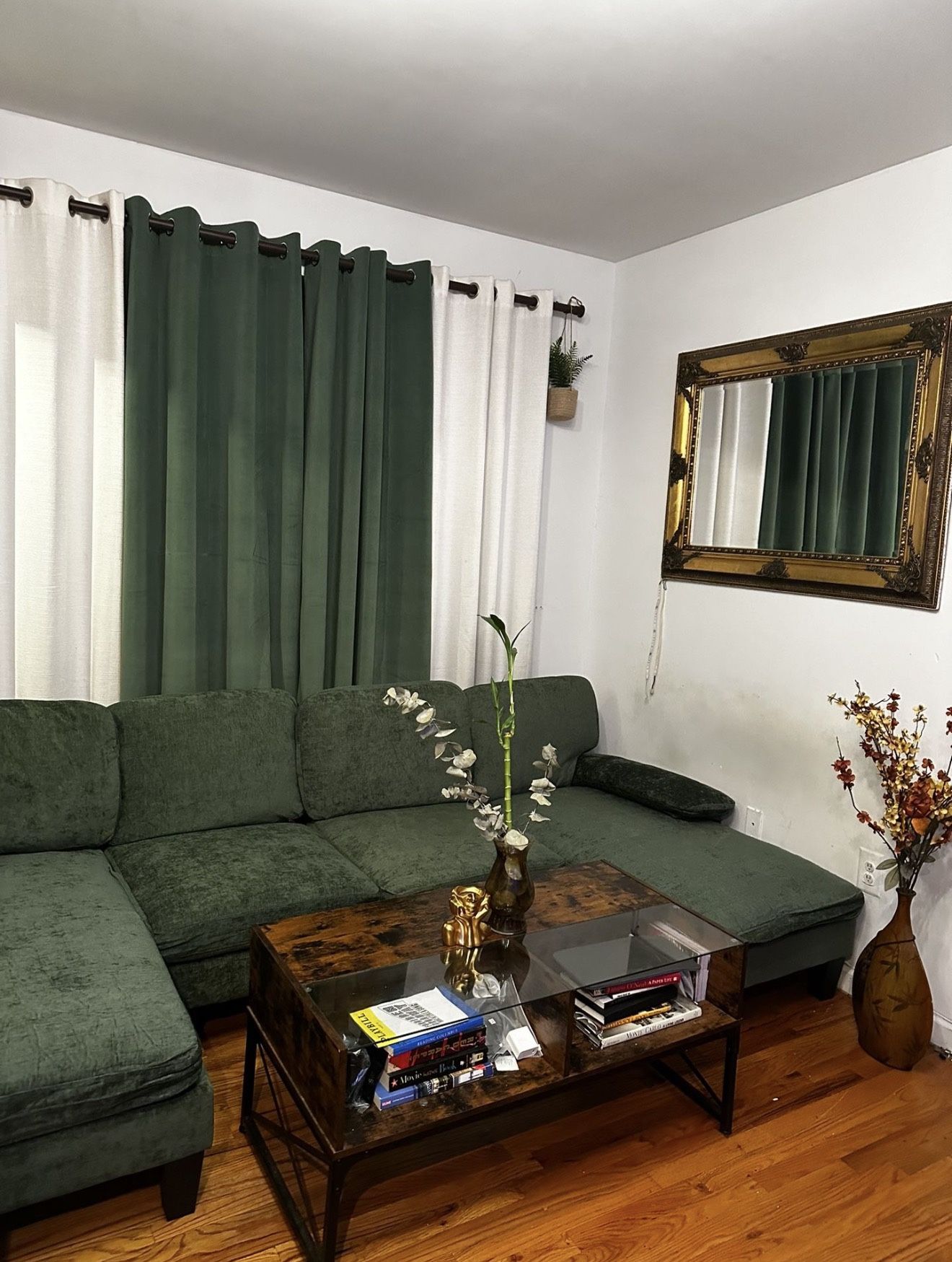 LED Light & Storage for Living Room Rustic - photo 2