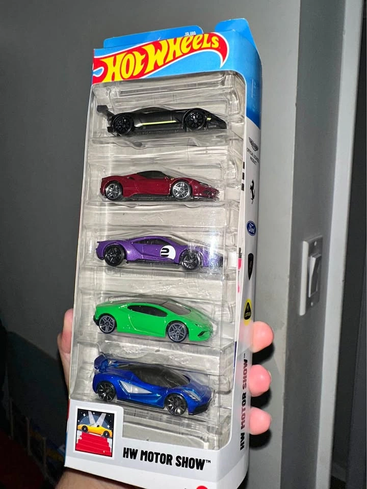 Hotwheels 5 Pack Motorshow 2025