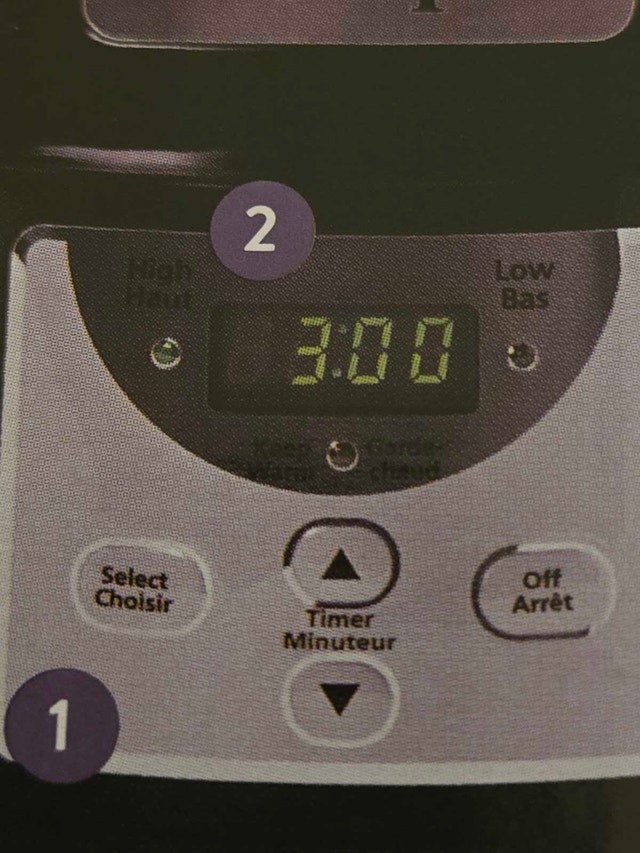 Crock-Pot 4-Quart Digital Countdown Slow Cooker, Black (BNIB) - photo 4