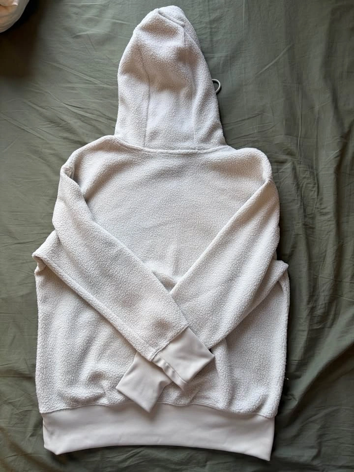 Nike Women’s Cream Sherpa Hoodie XS - photo 2