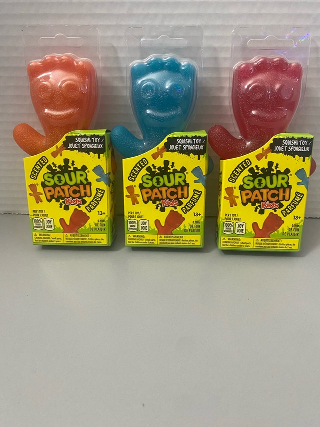 Sour Patch Kids Squishy Toys