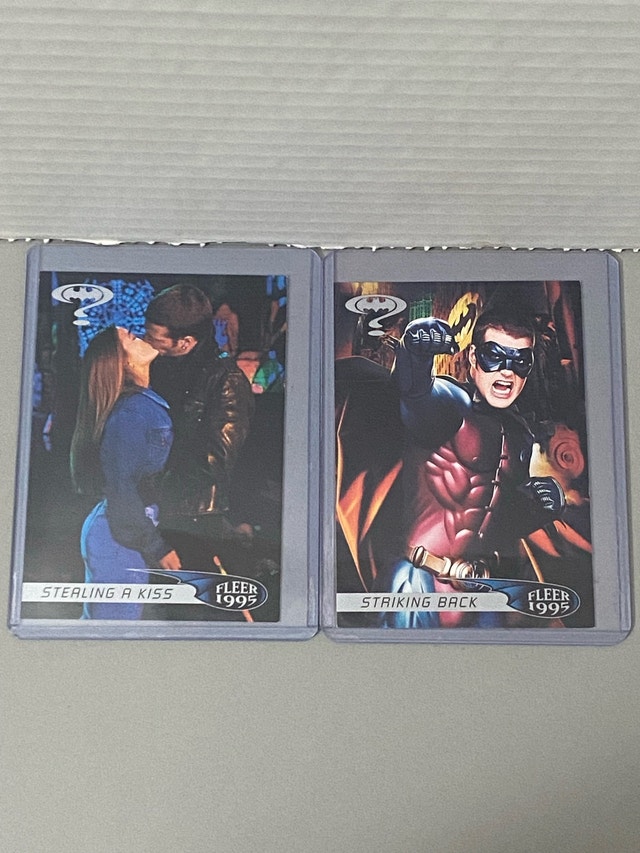 Fleer 1995 Batman Trading Singles