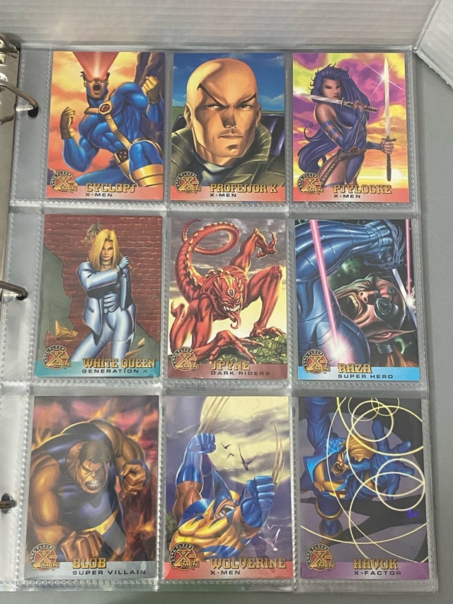 Marvel X-Men 1995 Cards