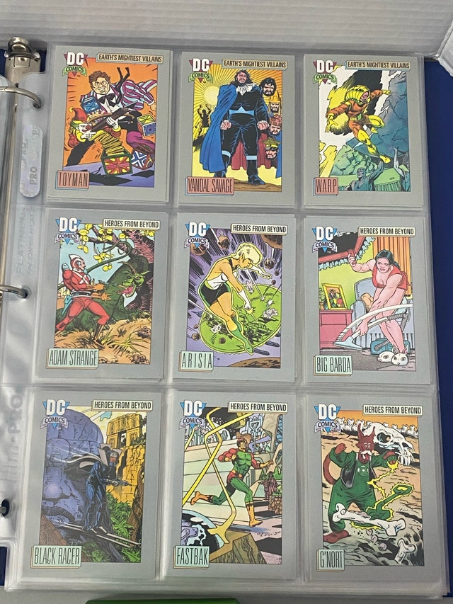 DC 1992 cards (last half) - photo 3