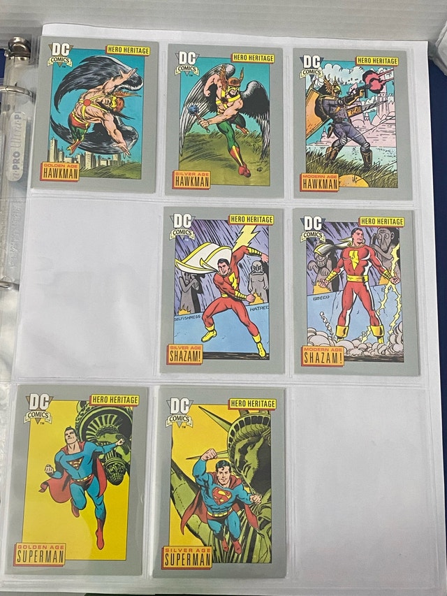 1992 DC Comics Hero Heritage Trading Cards - photo 2