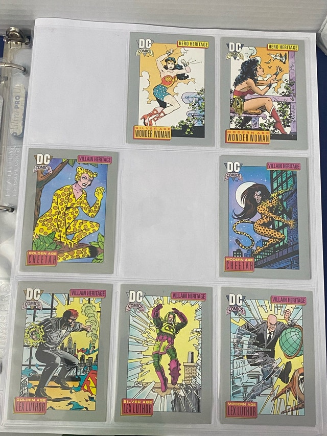 1992 DC Comics Hero Heritage Trading Cards - photo 3