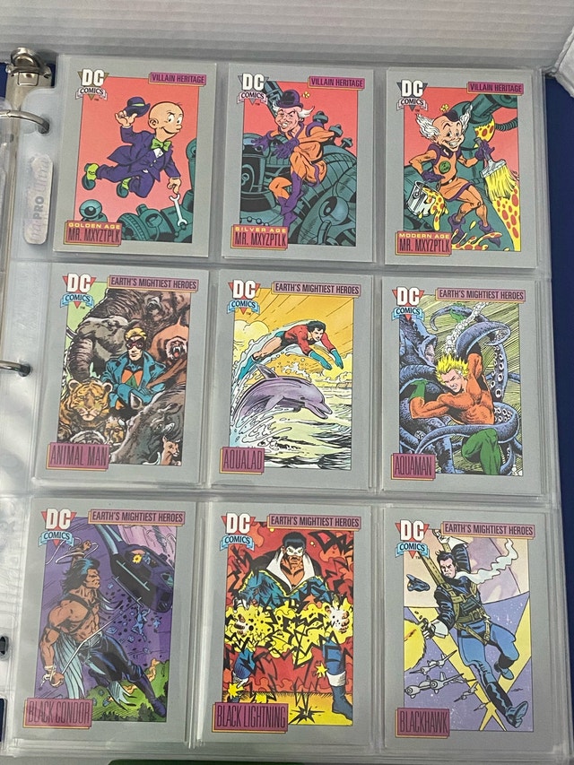 1992 DC Comics Hero Heritage Trading Cards - photo 4