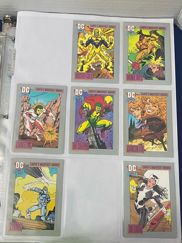 1992 DC Comics Hero Heritage Trading Cards - photo 5