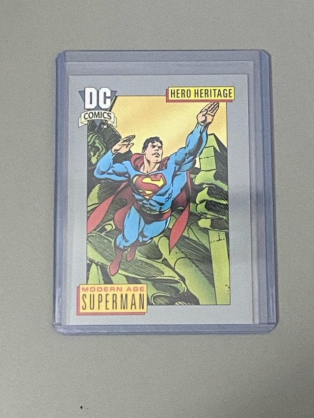 DC 1992 Hero Heritage Trading Cards