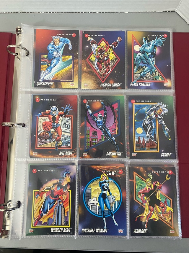 Marvel 1992 Cards