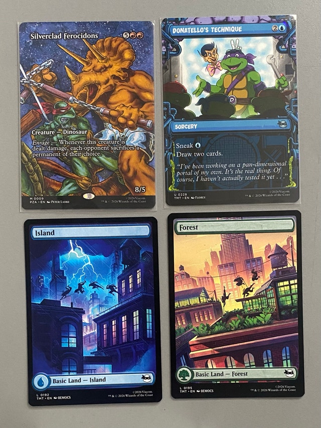 MTG TMNT singles - photo 4