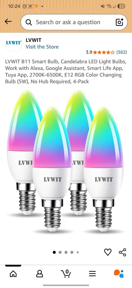 LED Smart Bulb (4-Pack) - photo 3