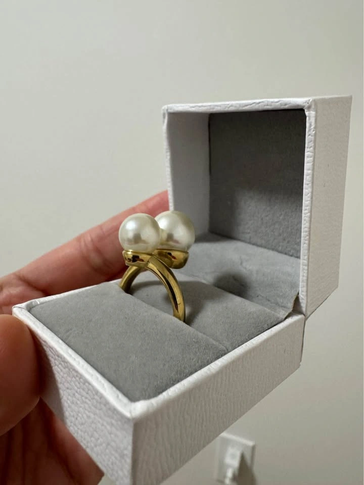 Fashion Jewelry Set + Pearl Ring - photo 4