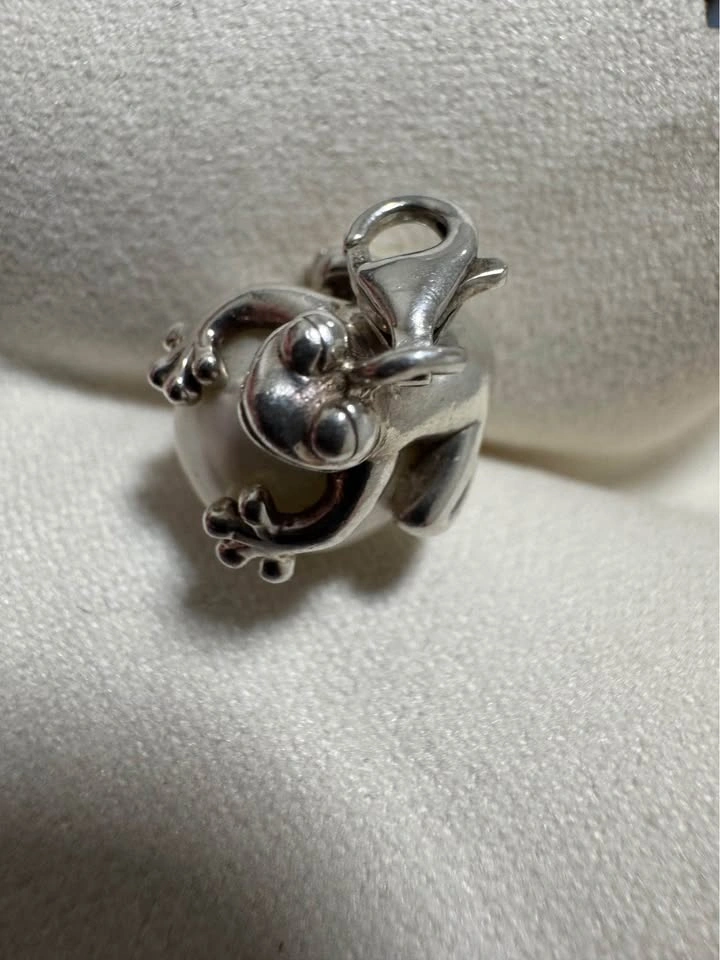 Thomas Sabo Sterling Silver Lizard Charm with Pearl - photo 3