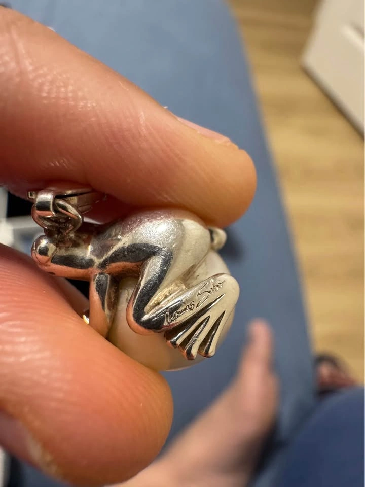 Thomas Sabo Sterling Silver Lizard Charm with Pearl - photo 5