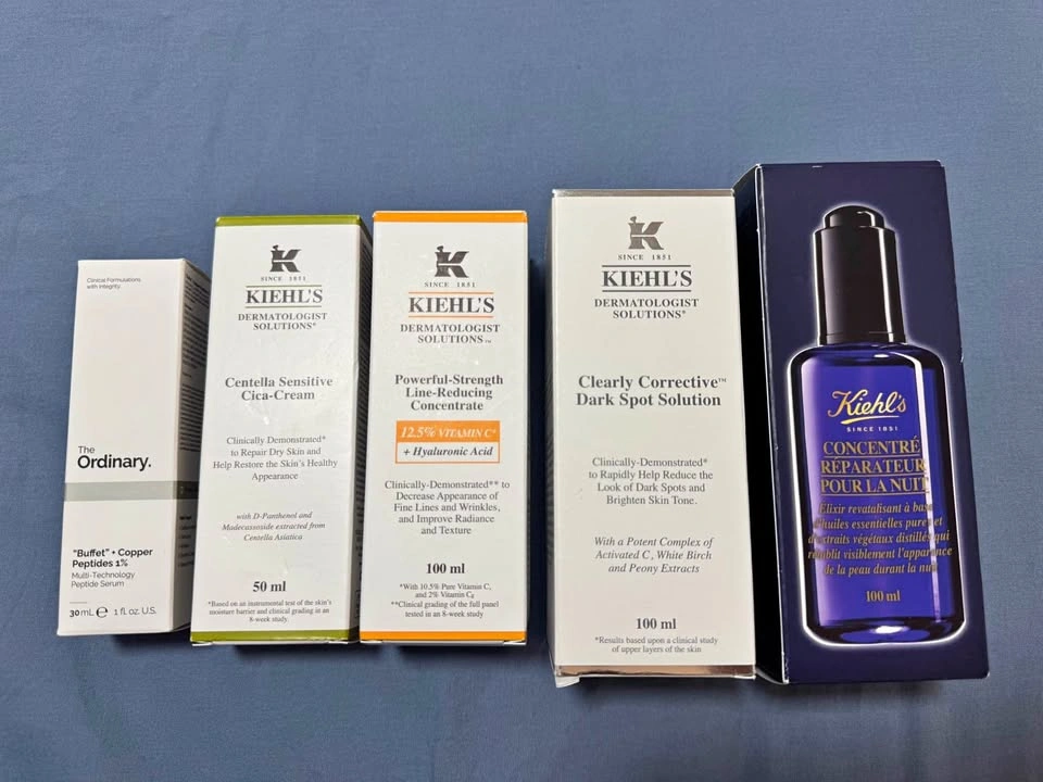Kiehl’s & The Ordinary Skincare (Sealed) Bundle Deal or separate