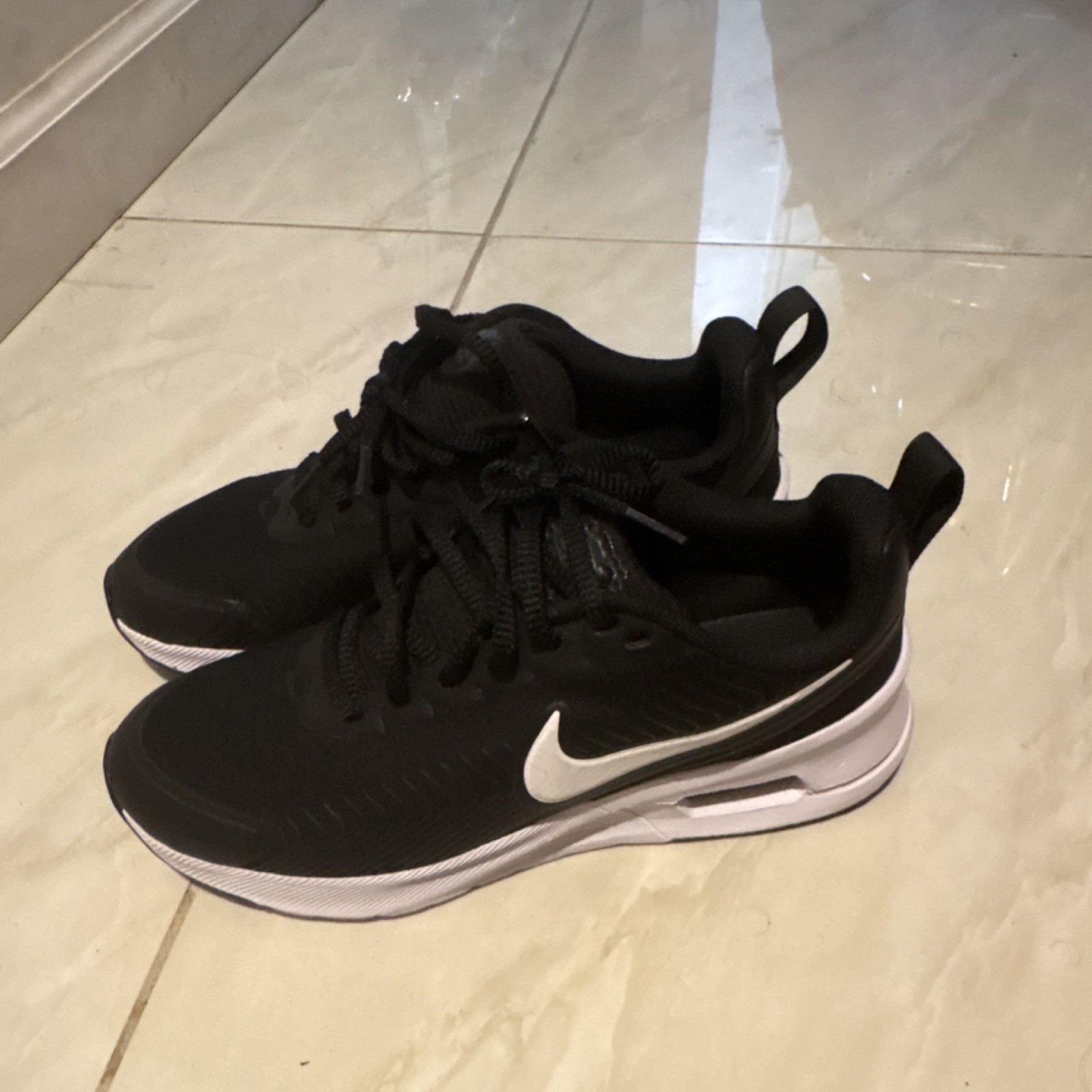 Nike Air Max Nuaxis Black White Men's Sneaker Mesh Breathable HF - photo 2