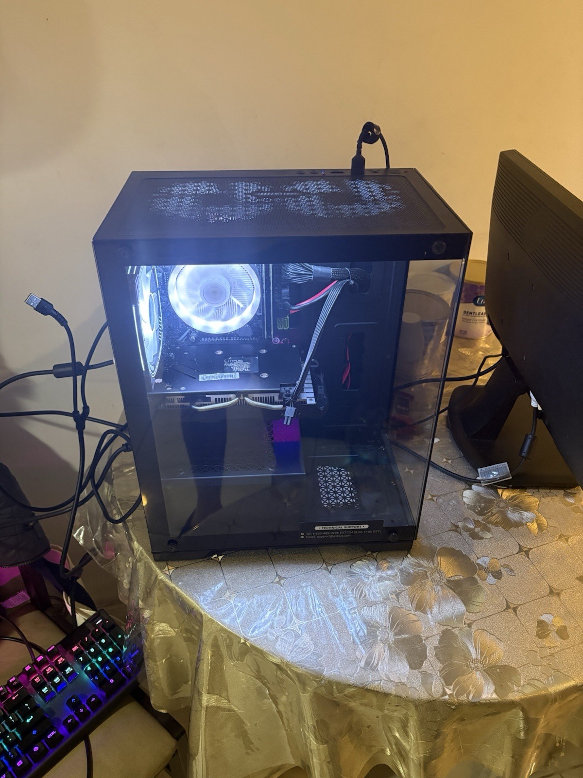 STGAUBRON Tower Gaming Desktop RX 580 16GB, Intel Core i7-3770, - photo 3