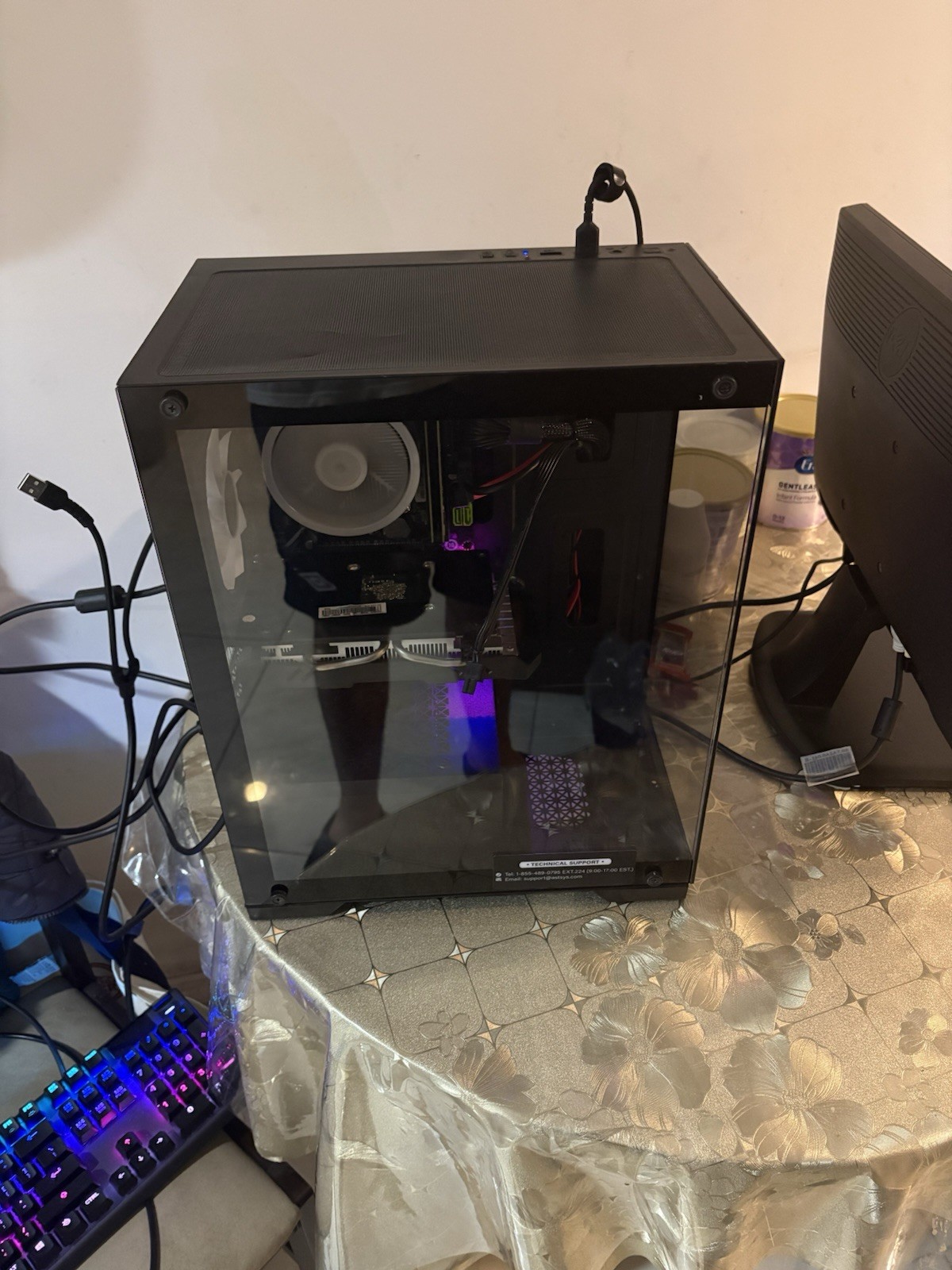 STGAUBRON Tower Gaming Desktop RX 580 16GB, Intel Core i7-3770, - photo 5