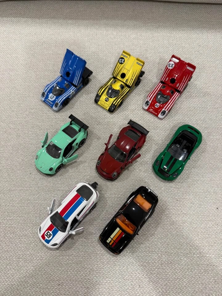 Porsche 1:64 Diecast Majorette Collection - 8 pcs - photo 2