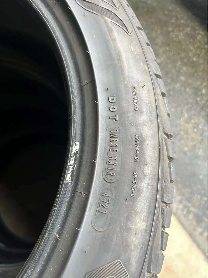 255/45R19 Goodyear Electricdrive GT Tires - 90% Tread - photo 4