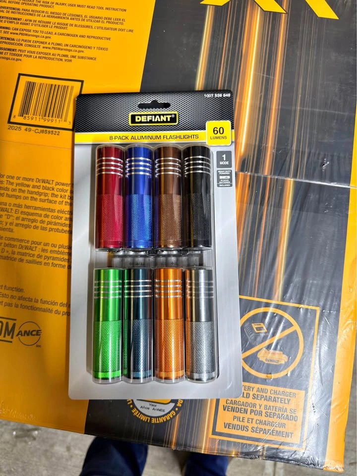Flashlight 8pc Set