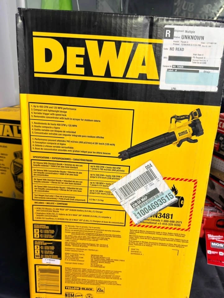 20V MAX Leaf Blower 125 MPH 450 CFM Tool Only - photo 3