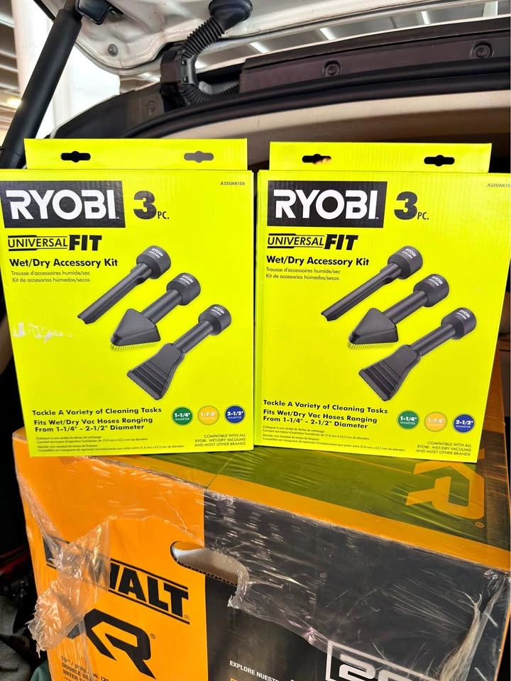 Ryobi Universal Fit Wet/Dry Accessories Kit (3-Piece)
