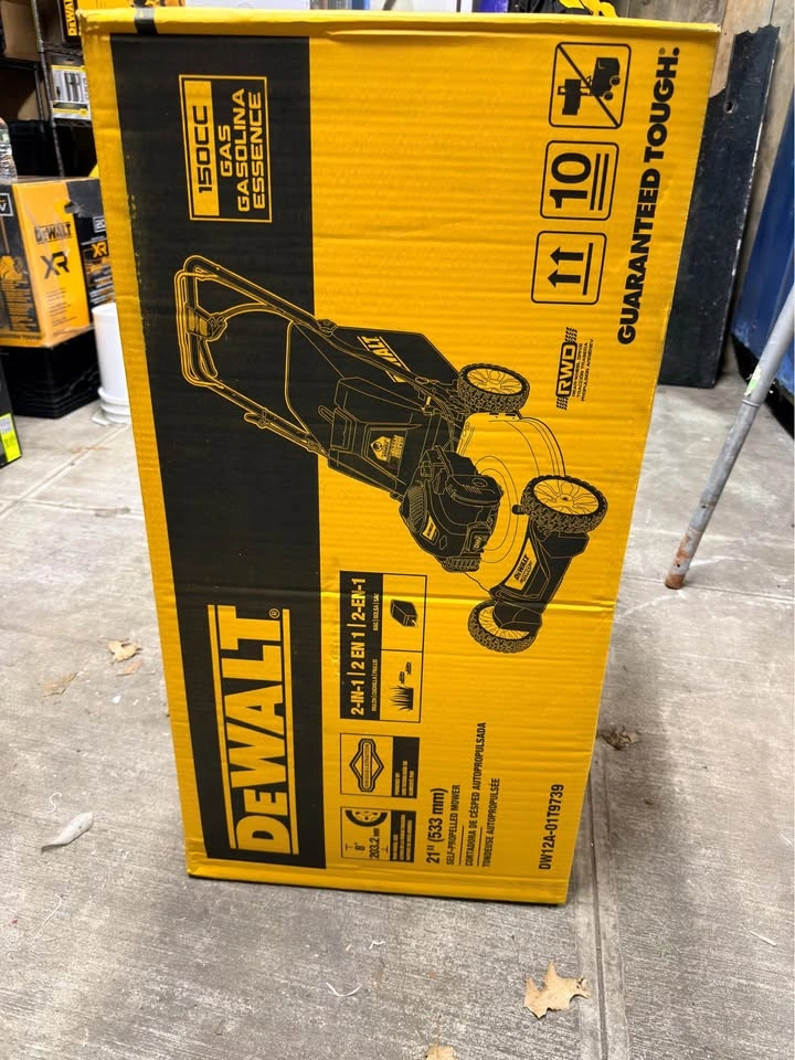 BRAND NEW DeWalt 21" Cordless Lawn Mower - In Box - photo 5