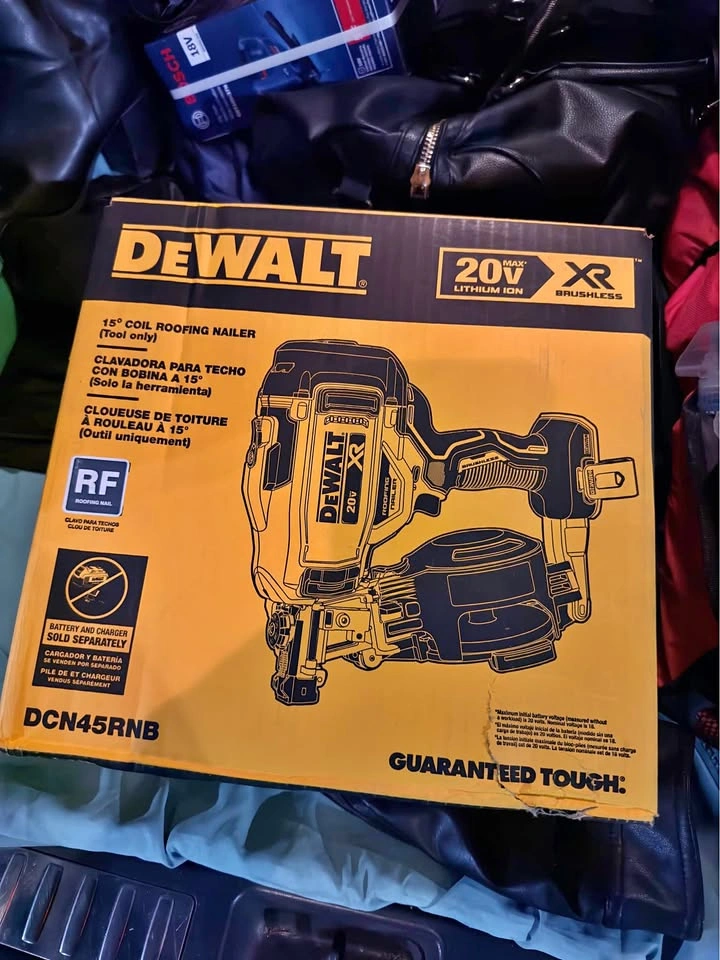 20V MAX 15-Degree Electric Cordless Roofing Nailer (Tool Only)