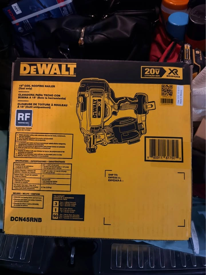 20V MAX 15-Degree Electric Cordless Roofing Nailer (Tool Only) - photo 3