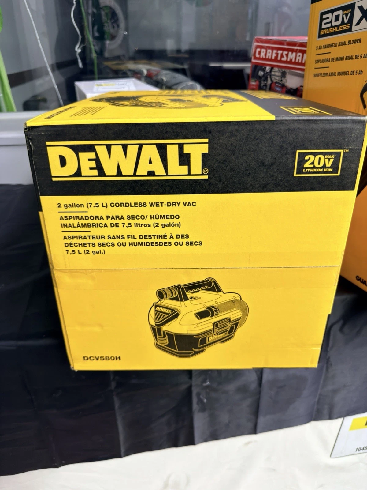 DEWALT DCV580H 20V Cordless Wet-Dry Vac - Portable - photo 3