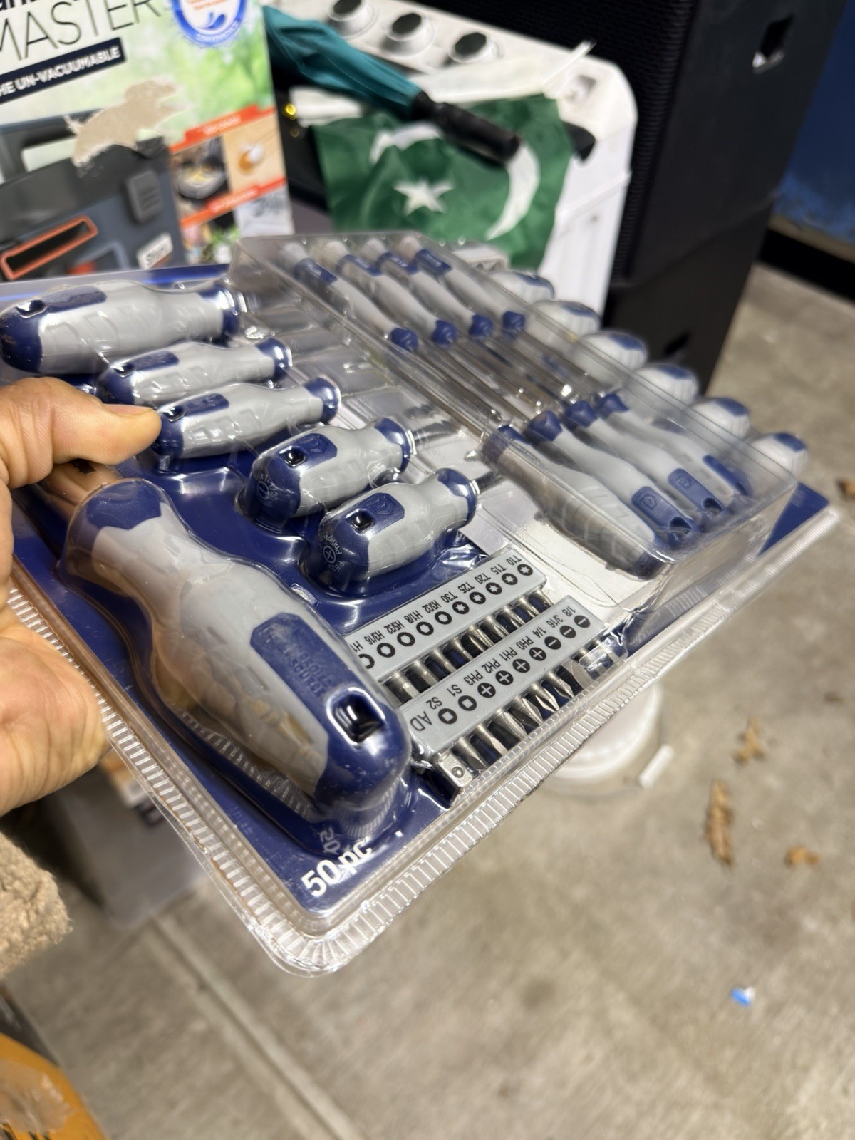 Project Source 50pc Screwdriver, Socket, Bit & Ratchet Set - photo 2