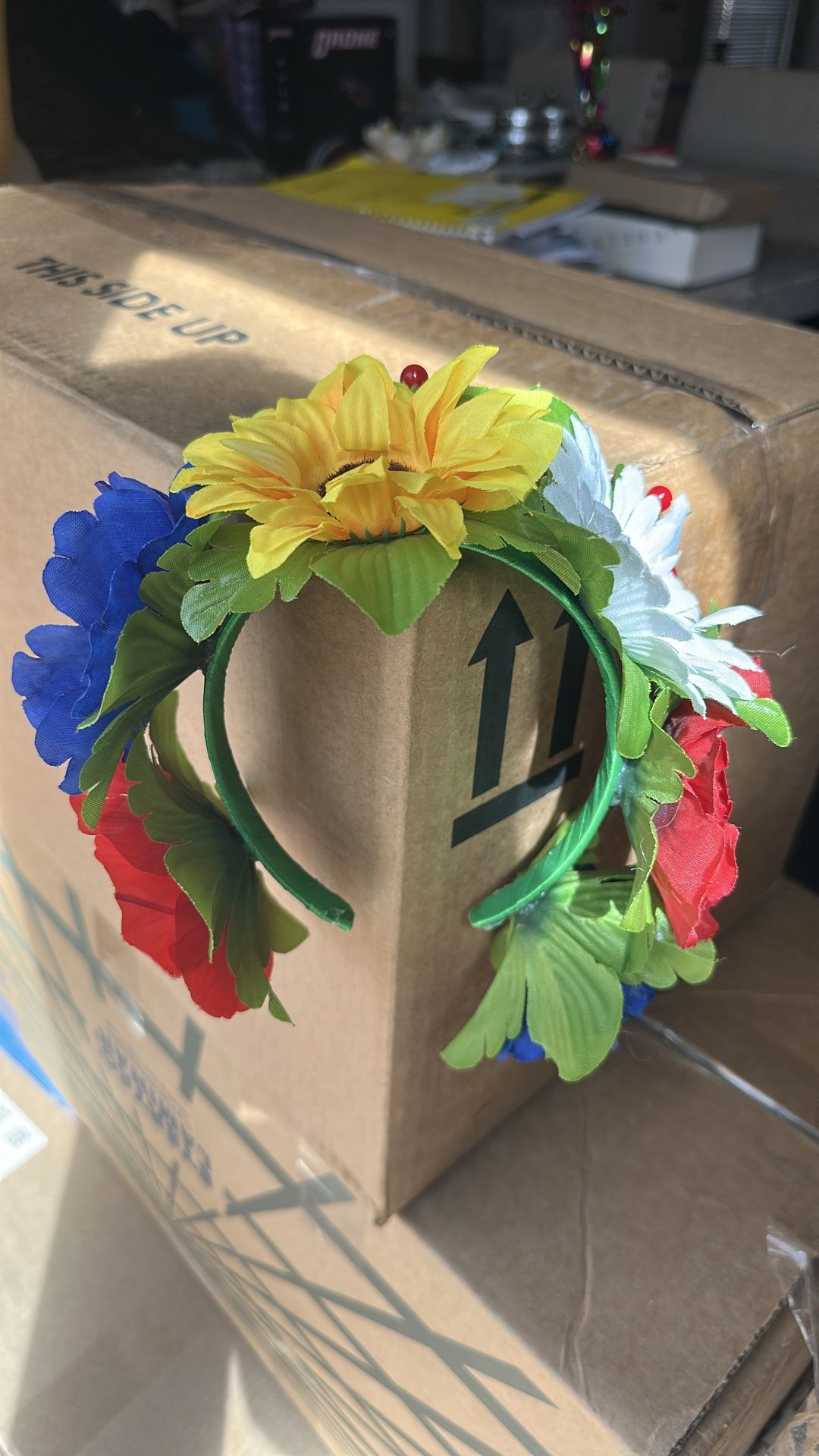 Flower headband - photo 2
