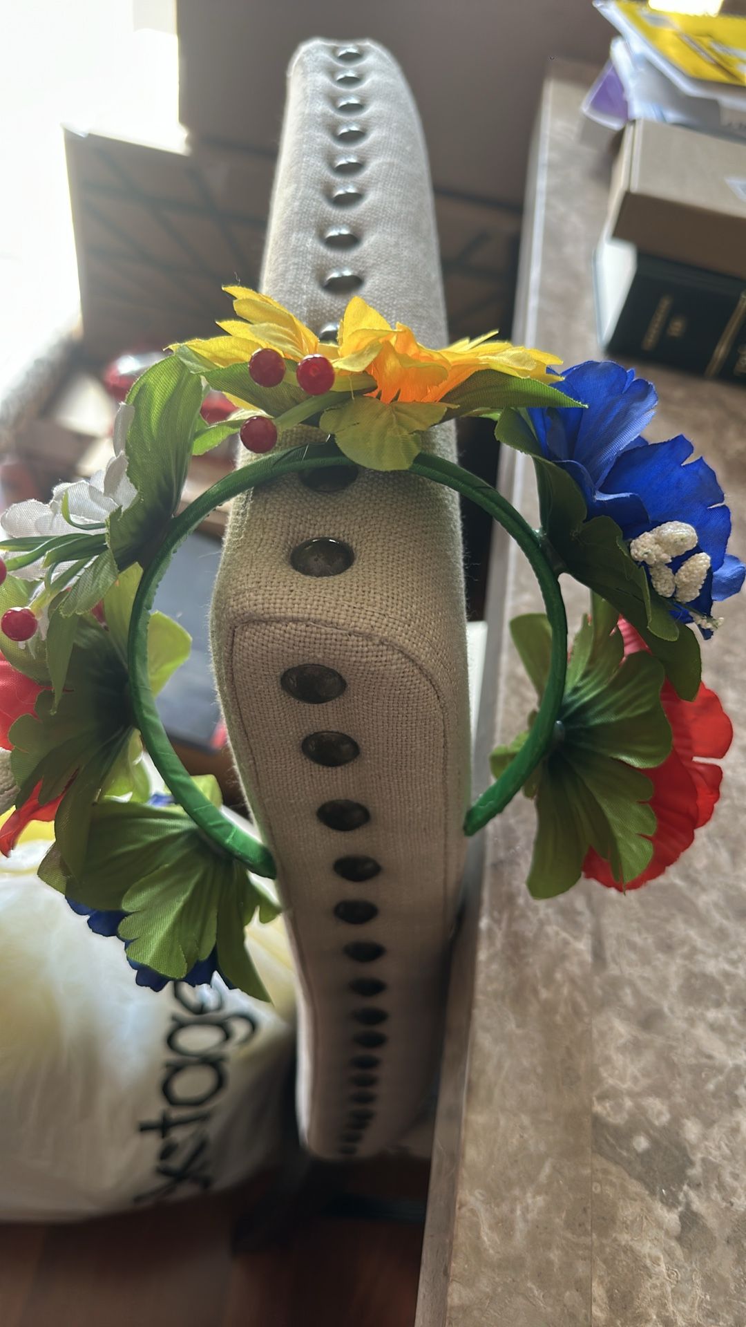 Flower headband - photo 4