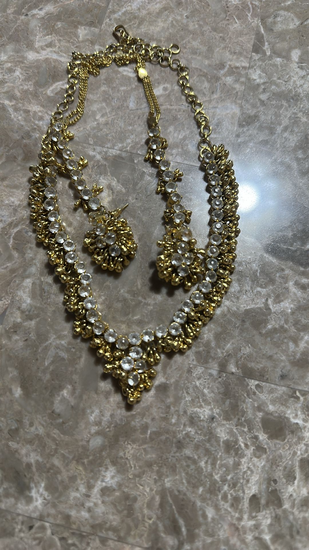 Indian Jewelry Set - Necklace & Earrings - photo 2