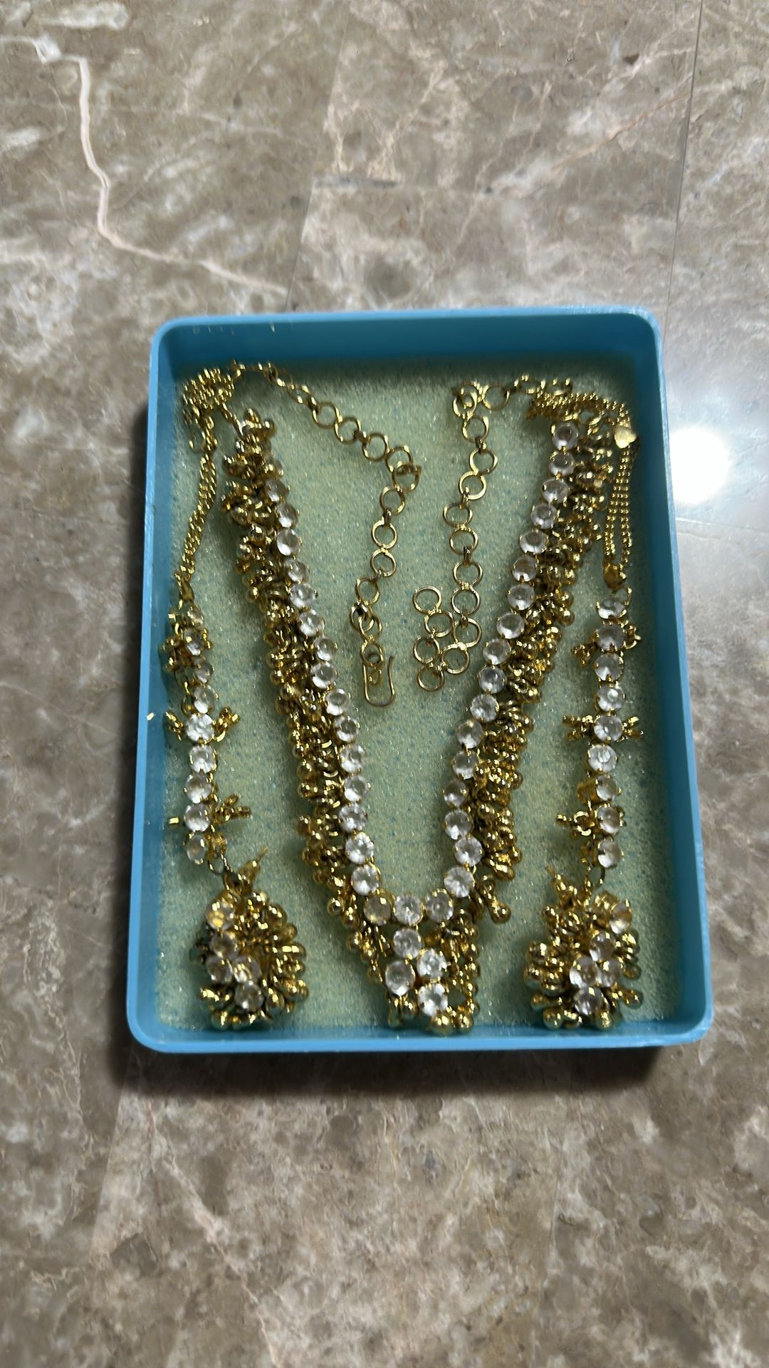 Indian Jewelry Set - Necklace & Earrings - photo 3