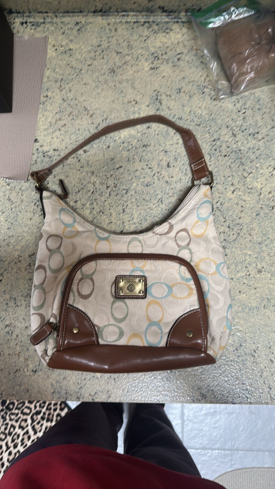Used Treviso purse and a brand new wallet