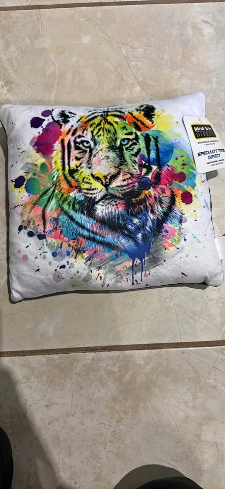 Small tiger pillow