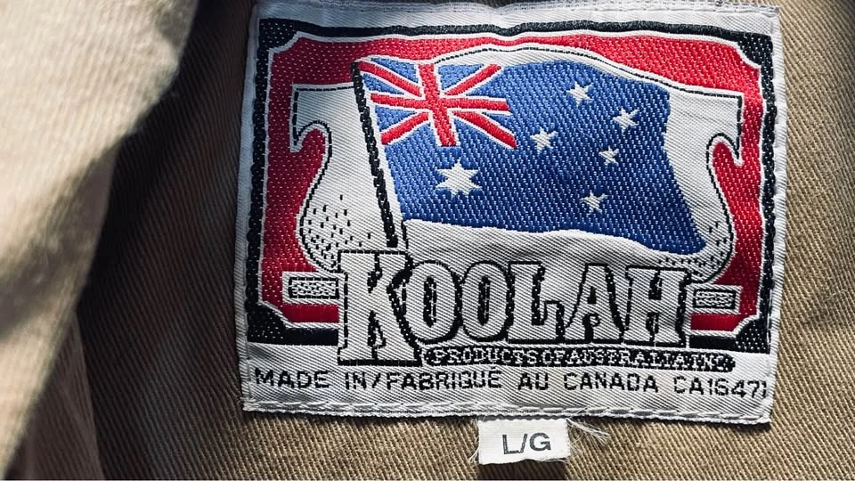 Koolah Rustler 3/4 Oil Skin Jacket - Size Large - photo 4