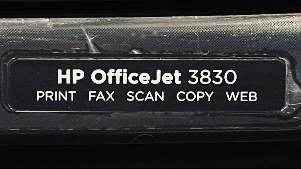 HP OfficeJet 3830 All-in-One Printer - photo 2