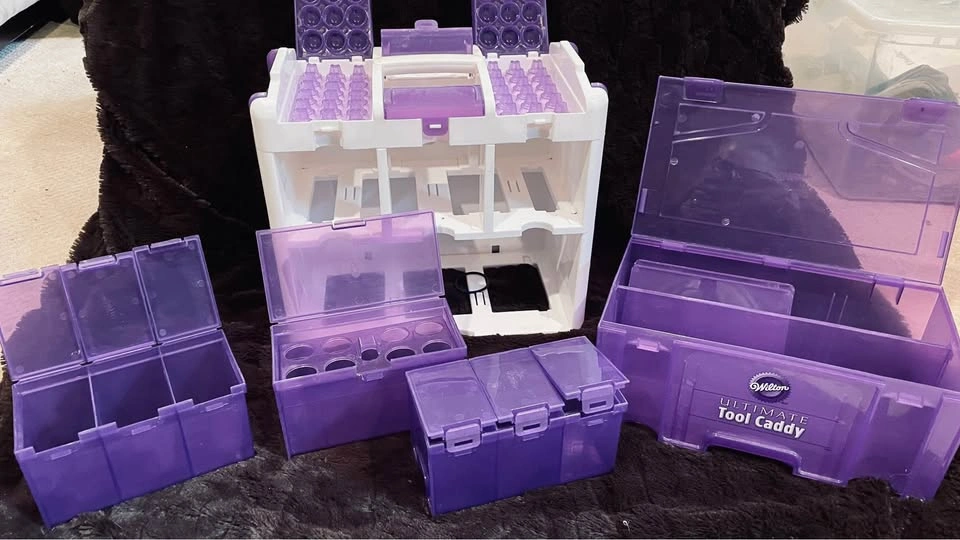Wilton Purple Baking Organizer Tote & Bag - photo 3