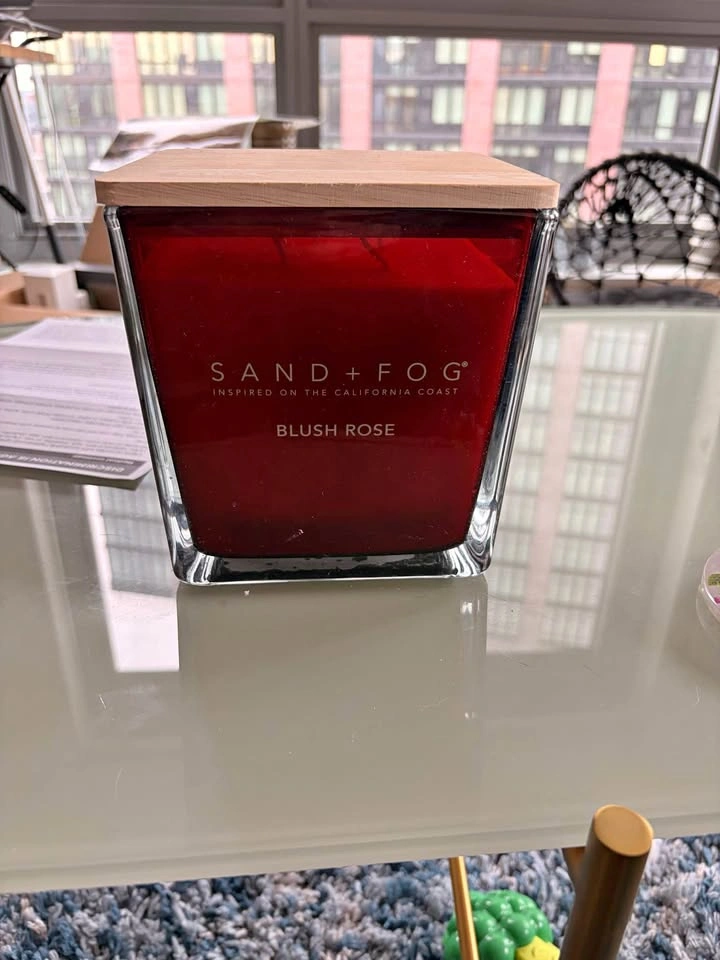 Sand + Fog Blush Rose 57 Oz Candle