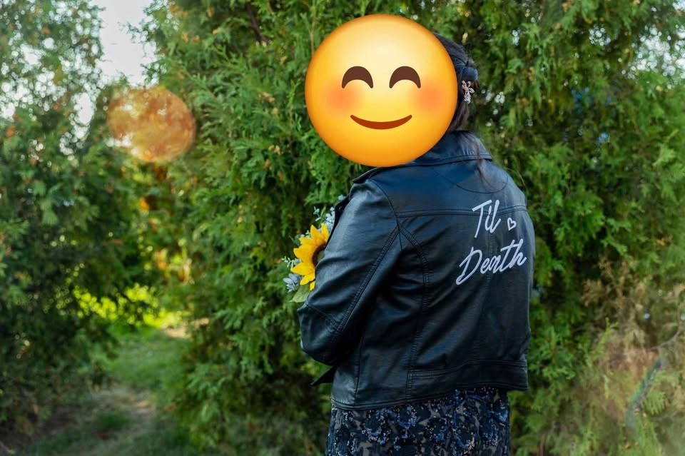 'Til Death' Black Leather Jacket - photo 3