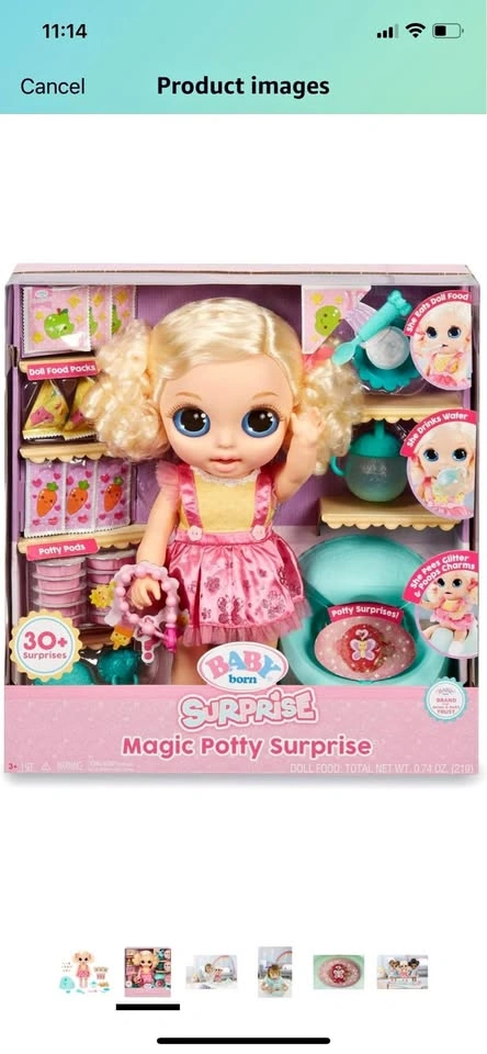 Baby born Magic Surprised brand new