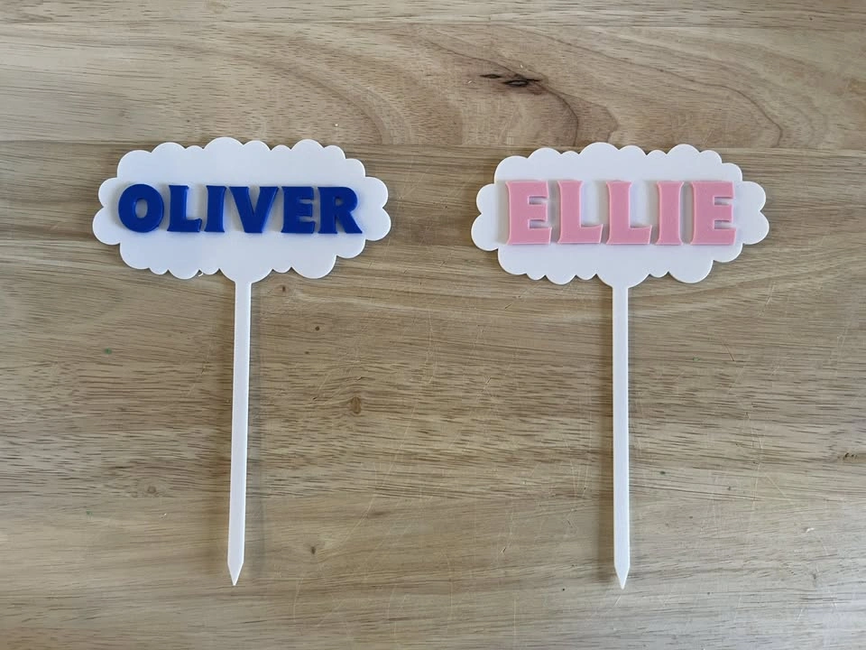Custom 3D Printed Cake Toppers - Birthdays, Weddings & Events - photo 5