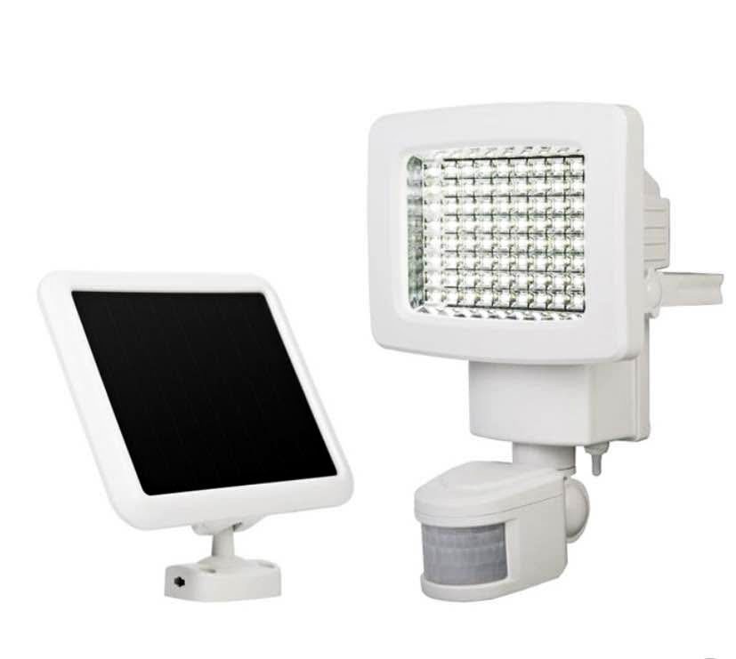 Solar Power LED Light Sunforce Motion Detector