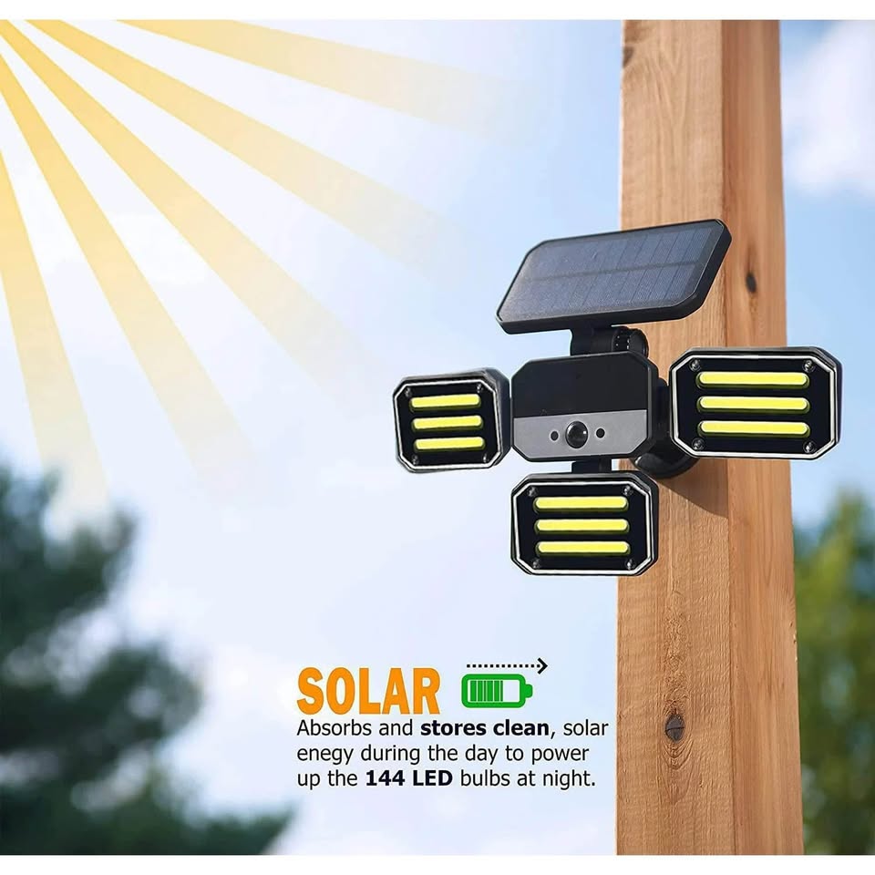 Bell+Howell Solar Powered LED Bionic Floodlight NEW - photo 3
