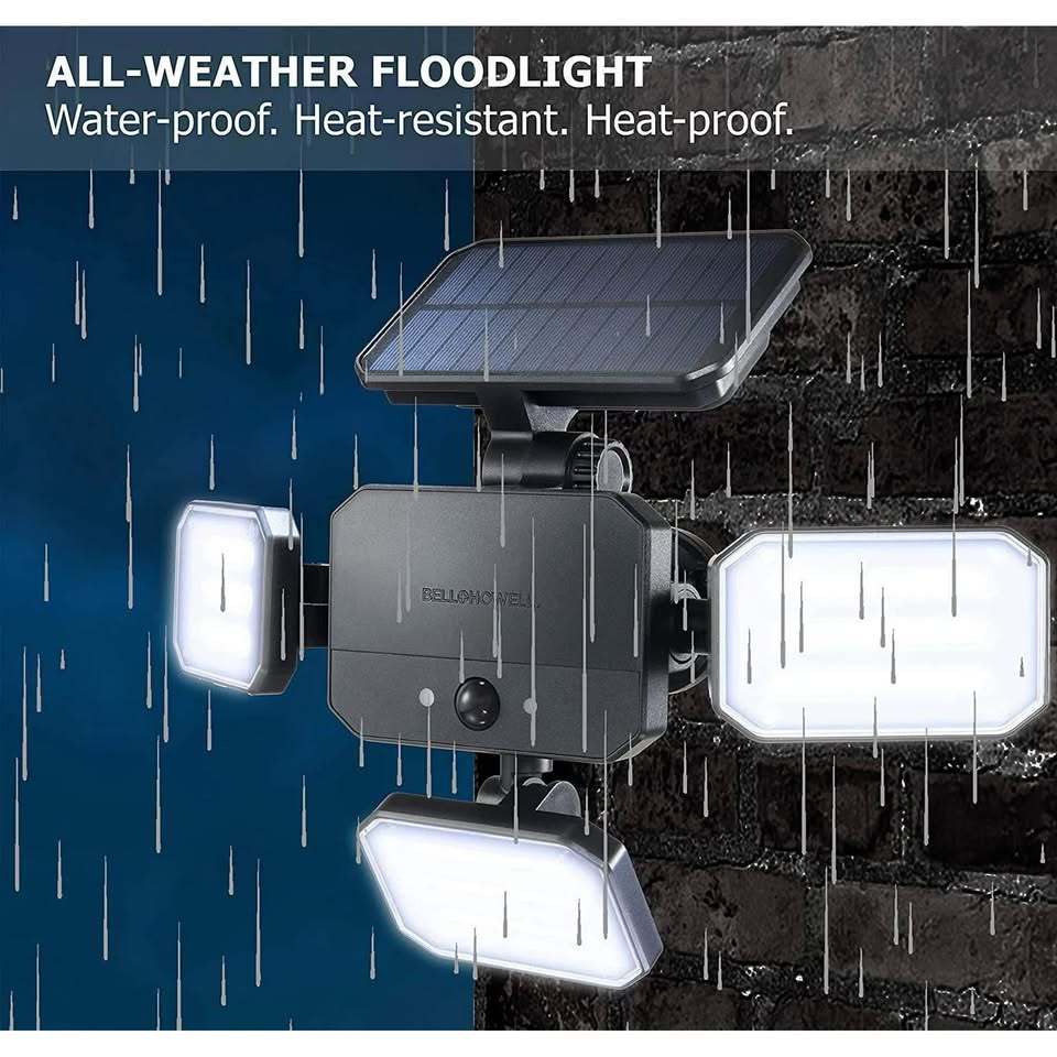 Bell+Howell Solar Powered LED Bionic Floodlight NEW - photo 4