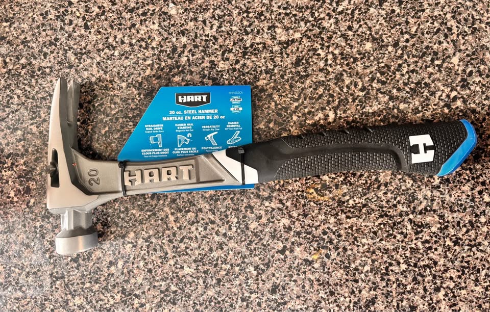 20oz Steel Hammer, Rip Claw, Magnetic Nail Starter - photo 5